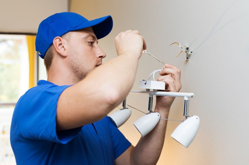 Stair Lights Installation in Kansas City, KS